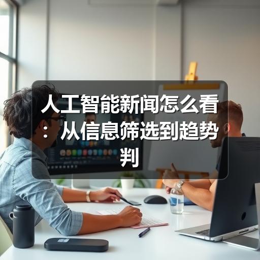 人工智能新闻怎么看:从信息筛选到趋势判断的实用指南(图3) 人工智能新闻怎么看:从信息筛选到趋势判断的实用指南