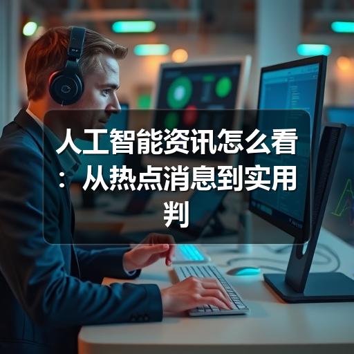 人工智能资讯怎么看:从热点消息到实用判断的阅读指南(图1) 人工智能资讯怎么看:从热点消息到实用判断的阅读指南