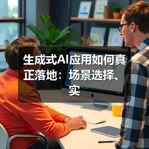 生成式AI应用如何真正落地:场景选择、实施步骤与避坑建议(图1) 生成式AI应用如何真正落地:场景选择、实施步骤与避坑建议