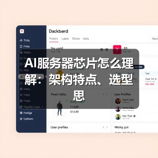 AI服务器芯片怎么理解:架构特点、选型思路与应用场景(图1) AI服务器芯片怎么理解:架构特点、选型思路与应用场景
