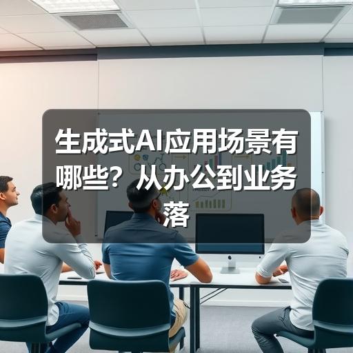 生成式AI应用场景有哪些?从办公到业务落地的实用指南(图3) 生成式AI应用场景有哪些?从办公到业务落地的实用指南